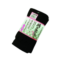 おたふく手袋 絹のちから 婦人 5本指 ブラック 3足組 FCE339Z