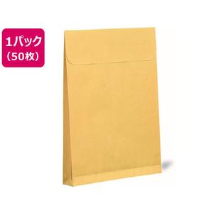 高春堂 封筒 角2 マチ付 クラフト 120g FC748NT-167-50-イメージ1