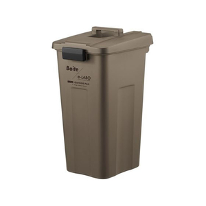 天馬 Boite e-LABO タッチオープンペール 45L ブラウン FCF952M-ELB-TOP45 BR-イメージ1