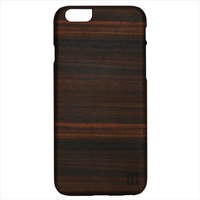 Man & Wood iPhone 6s/6用天然木ケース Ebony ブラックフレーム I4470I6