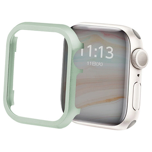 GAACAL Apple Watch Series 7-8 [45mm]用メタリックフレーム グリーン W00114MG6-イメージ1