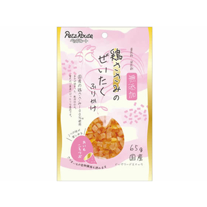 ペッツルート 鶏ささみぜいたくふりかけ おいもころつぶ65g FCU9338-イメージ1