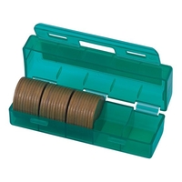 カール事務器 コインケース 10円硬貨 50枚収納 グリーン FCE071V-CX-10-G
