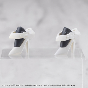 コトブキヤ MJ34Jメカサプライ35 ホロニックヘッドドレス&ホロニックハイヒール ホワイトVer． MJ34Jﾎﾛﾆﾂｸﾍﾂﾄﾞﾊｲﾋ-ﾙWH-イメージ4