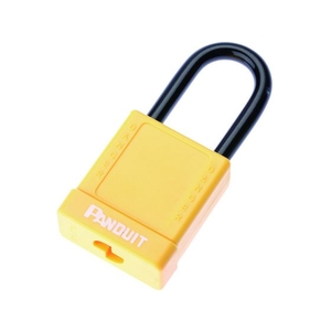 パンドウイットコーポレーション ロックアウト用非電導性パドロック 黄 FC776FU-3621553-イメージ2