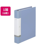 リヒトラブ リクエスト クリヤーブック差替式A4 30穴 背幅50mm 水 6冊 FCG630U-G3803-14