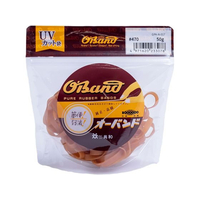 共和 輪ゴム オーバンド 透明袋 #470 アメ 50g FC880SZ-GPA-N-017