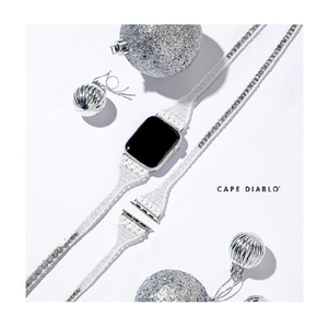 CAPE DIABLO Apple Watch 38-49mm用バンド ホワイトラブラドライト Sサイズ CD23471AW-イメージ11
