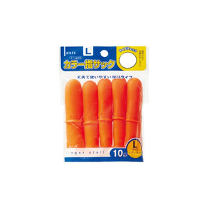 デビカ カラー指サック Lサイズ 10個入 F010439-061635-イメージ1