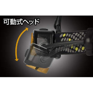ジェントス Drag Forceヘッドライト 630ルーメン DRF-633D-イメージ4