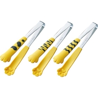 田辺金具 きゃっちだにゃんトング 黄とら #1245 FCL4289-022234002