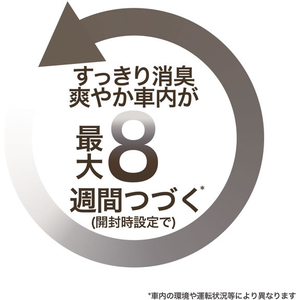 Ｐ＆Ｇ ファブリーズ 自動車エアコン送風口用 オーシャンサボンの香り 2個パック FCG980U-イメージ3