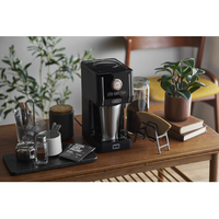 [ 美品 ] ラドンナ Toffy カスタムドリップコーヒーメーカー　ブラック ラドンナ Toffy トフィー 5カップ 全自動ミル付 カスタム