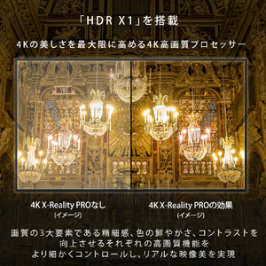 SONY 65V型4Kチューナー内蔵4K対応液晶テレビ BRAVIA KJ-65X81L-イメージ3