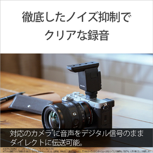 SONY ショットガンマイクロホン ECM-B10-イメージ7