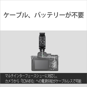 SONY ショットガンマイクロホン ECM-B10-イメージ8