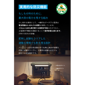 Anker Portable Power Station 1000 Snow Peak Edition A1762N61-72-イメージ5