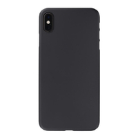 パワーサポート iPhone XS Max用ケース ラバーブラック PUC-72