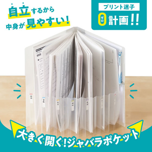 セキセイ セパル らくわけファイル ブルー FCK044C-SEL-2880-10-イメージ6