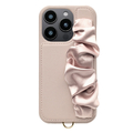 ユニケース iPhone 16 Pro用Classy Scrunchie Case ピンク UNI-CSIP24MP-2CSPK