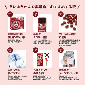 井村屋 えいようかん 60g 5本 FC193MM-イメージ4