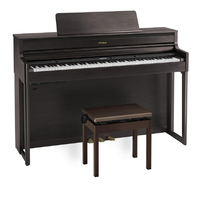 ローランド 電子ピアノ 【高低自在椅子＆ヘッドホン付き】 HPシリーズ ダークローズウッド調 HP704DRS
