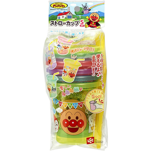 レック アンパンマン ストローカップ S 180mL 4個 FC327TC-A00006-イメージ3