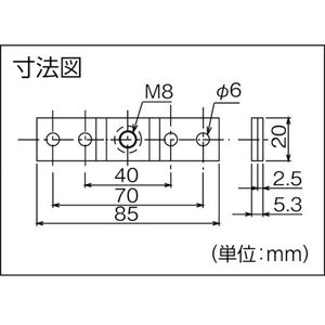 ダイケン アルミドアハンガー SD20プレ-ト SD15-Rドアハンガー用複車 FC844FU-3203891-イメージ3