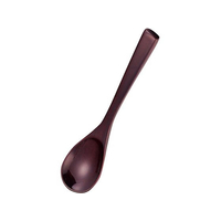 ヤマコー 木製 本漆 デザートスプーン 小 タメ 全長115(08322) FC729LF-2314820