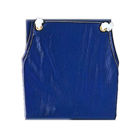 おたふく手袋 PVC レザーエプロン ネイビー FCE341Z