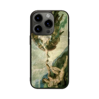 ikins iPhone 15 Pro用天然貝ケース アダムの創造 I25472I15PR