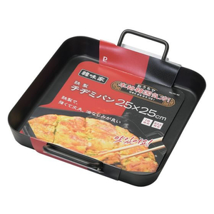 パール金属 韓味家 鉄製IH対応チヂミパン25×25cm FC977NP-HC-0082-イメージ2