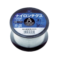 高木綱業 ナイロンテグス 4号 黒コイル 透明3000.35ボビン巻4号 FC280GD-4861574