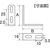エスコ 50×100×16mm 長穴金折(ステンレス製 2個) FCJ864M-EA951EA-49-イメージ4