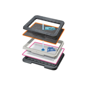 ユニ・チャーム デオシート 消臭ラボトイレシステム 強力吸収・消臭マット ワイド 10枚 FC547RW-イメージ2