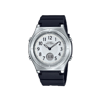 カシオ ソーラー電波腕時計 wave ceptor シルバー/ブラック LWA-M145-1AJF