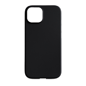 パワーサポート iPhone 15用Air jacket Rubber Black PJYK-72-イメージ1