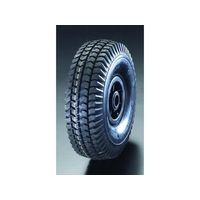エスコ 車輪 空気入 PPリム ローラーベアリング 400×100mm FCY9511-EA986MV-18