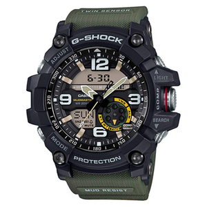カシオ 腕時計 G-SHOCK MUDMASTER ブラック・ベルトモスグリーン GG-1000-1A3JF-イメージ1