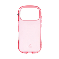 Ｈａｍｅｅ iPhone18 Pro/17 Pro用 TPUｹｰｽ IFACE LOOK IN CLEAR ピンク 41-194731