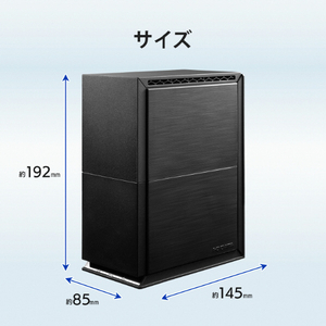 I・Oデータ USB 3．2 Gen 1対応 2ドライブ搭載ハードディスク(RAID 0/1対応) [4TB /据え置き型] HDW-UTCSシリーズ HDW-UTCS4-イメージ2