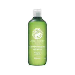 サラヤ ハッピーエレファント 食器洗い機用ジェル 420mL FC69942-イメージ1