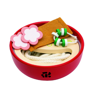 ウッディプッディ はじめてのおままごと めん料理セット ﾊｼﾞﾒﾃﾉｵﾏﾏｺﾞﾄﾒﾝﾘﾖｳﾘｾﾂﾄR-イメージ5