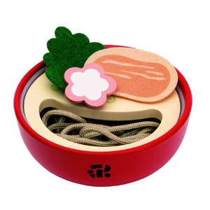 ウッディプッディ はじめてのおままごと めん料理セット ﾊｼﾞﾒﾃﾉｵﾏﾏｺﾞﾄﾒﾝﾘﾖｳﾘｾﾂﾄR-イメージ6