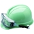 uvex ゴーグル型 保護メガネ ヘルメット取付式 FC212FC-4228871-イメージ1