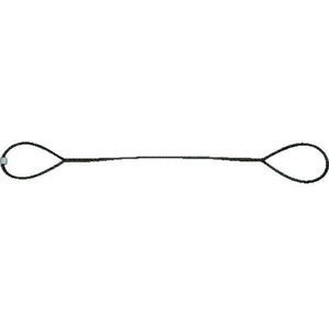 トラスコ中山 玉掛けワイヤーロープ 段落し 10mm×3m FC569GM-4891571-イメージ1