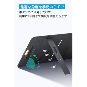 Anker Portable Solar Panel 100 Snow Peak Edition A24340A1-72-イメージ5