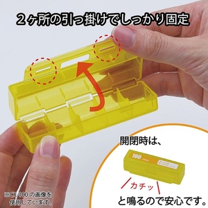 カール事務器 コインケース 500円硬貨 50枚収納 レッド FCE074V-CX-500-R-イメージ5