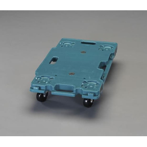 エスコ 680×390mm/120Kg ドーリー 連結型/PP製 FCJ235H-EA520AB-8G-イメージ2
