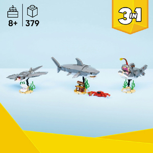 レゴジャパン LEGO クリエイター3in1 31381 サメと宝箱 31381ｻﾒﾄﾀｶﾗﾊﾞｺ-イメージ5